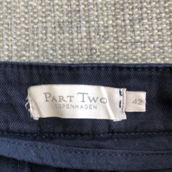 Part two knee length cotton skirt - Picture 3 of 5